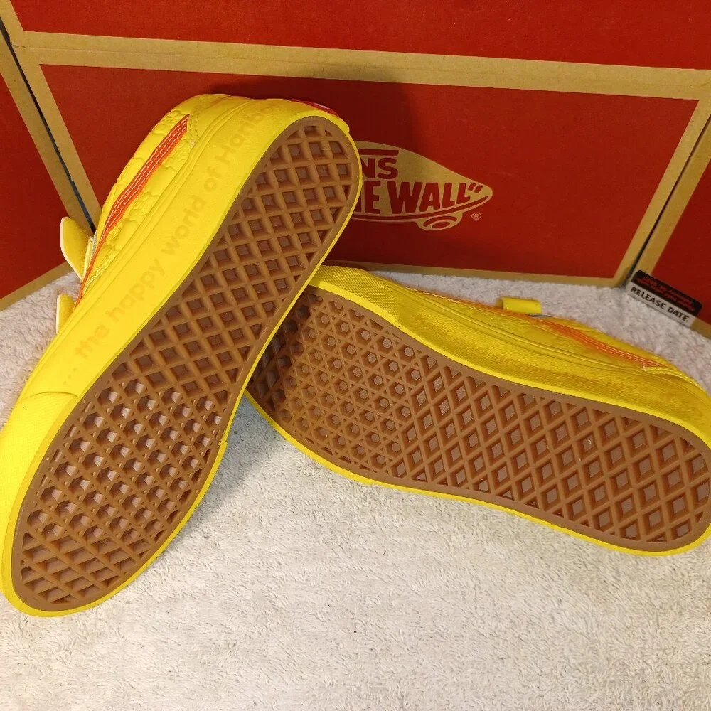 Vans X Haribo Youth 2 Old Skool V Checkerboard Yellow VN0A3D29BK2